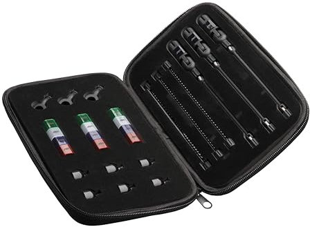 JRC X-LITE Indikator Set - Versatile Biss-Indikatoren für Karpfenangeln - Schwarz, Rot, Grün, Blau, Weiß - 1er Pack
