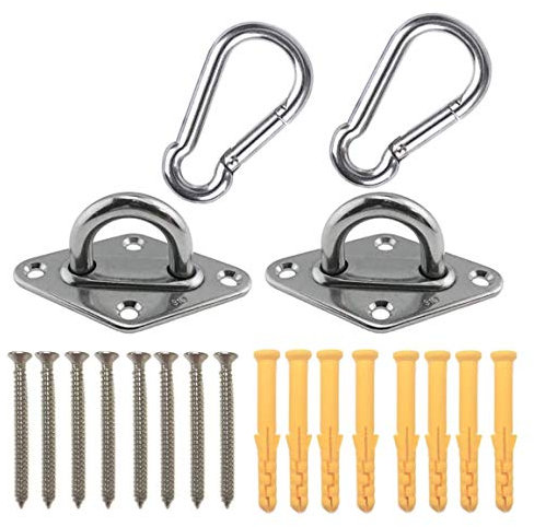 LOOR Heavy Duty HäNgematten HäNgeset Platten Decken Wandhalterung AufhäNger für HäNgematten Schaukelstuhl