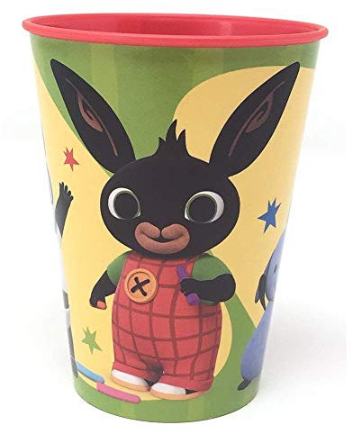 CARTOON Bicchiere per bambini Bing in plastica riutilizzabile 260 ml BPA Free