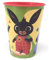 CARTOON Bicchiere per bambini Bing in plastica riutilizzabile 260 ml BPA Free