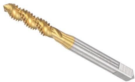 CoCud Spiralnut-Gewindebohrer, 1/4-20 UNC Gewindegröße, 3 Schneiden, Hochgeschwindigkeitsstahl-Gewindewerkzeug - (Anwendungen: zur Bearbeitung von Löchern und klebrigen Materialien)