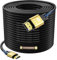 jojobnj Cable HDMI 4K de 30m, cable HDMI 2.0 de alta velocidad 4K a 60Hz 18Gbps, Ultra HD, retorno de audio Ethernet, video 4K, 1080p, 3D, arco, HDR, compatible con Xbox, PS5/PS4, HDTV, laptop, etc.