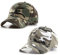 FUIPVGI 2 Stücke Baseballkappen, Klassische Premium Army Cap, Militär-Camouflage-Kappen, Vintage Basecap Kappe, Military Style Armee Hut, Schirmmützen, Maler Seeleute Chapeau Unisex (Grün, Grau)