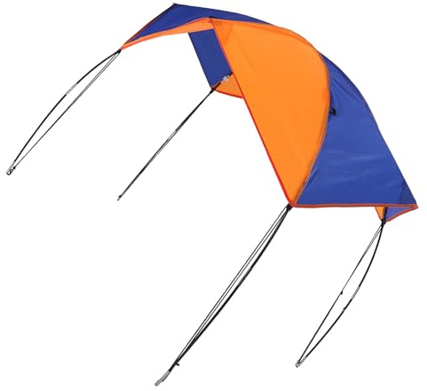 2 bis 4 Personen Boot-Sonnenschutz, Bootsüberdachung, Segelboot-Sonnenschutz, Markisenabdeckung, Angeln, Campingzelt, Sonnenschutz für Schlauchboot, Floß, Kajak (68351 Awning (4 Persons))