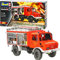 Mercedes-B Unimog U1300L TLF Feuerwehr 8/18 07512 Bausatz Kit 1/24 Revell Modell Auto mit individiuellem Wunschkennzeichen