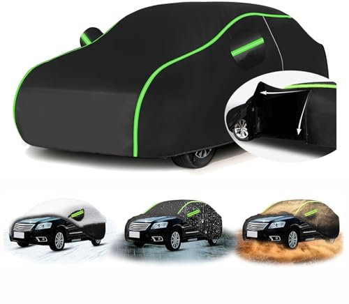 Autoabdeckung für Be𝘯tley Bentayga (514.1 x 199.8 x 174.2cm),Regen- und Schneeschutzhülle, staubdicht, atmungsaktiv, UV-Schutz, für alle Vier Jahreszeiten geeignet
