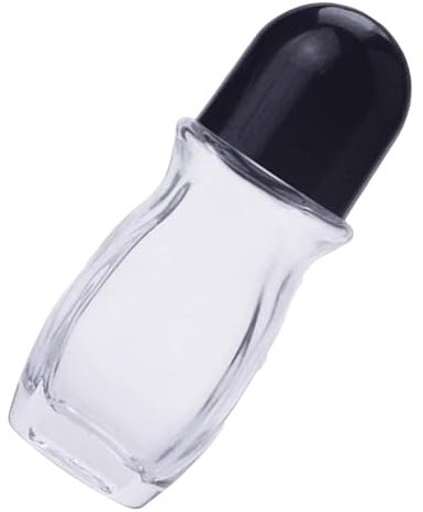 Huitrcrio Roll-On en Verre 30ml 50ml Déodorant, Flacon à Bille Rechargeable pour Huiles Essentielles Aromathérapie