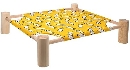 PERSELOSO Cat Hammock Bed Für Katzen Abnehmbare Waschbare Hängematte Für Haustiere Erhöhtes Bequemes Schlafbett Für Katzen Und Kätzchen Für Drinnen Und Draußen