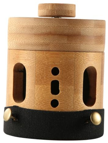 Holibanna Pot De Moxibustion Sans Fumée À Base De Plantes Chaleur Réservoir De Moxa Brûleur De Moxa à La Taille Support De Cône De Moxa Tube De Bambou