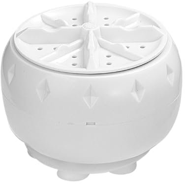 Lavatrice Ad Ultrasuoni Portatile - Mini Lavatrice Compatta, Pulitore Turbina Da Viaggio Facile Da Usare | Rondella Leggera A Motore USB Per Abbigliamento, Viaggio D'affari, Dormitorio, Ammollamento D