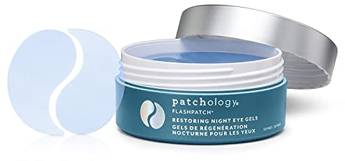 Patchology Flashpatch Restoring Night Eye Gel Jar, 30 pairs