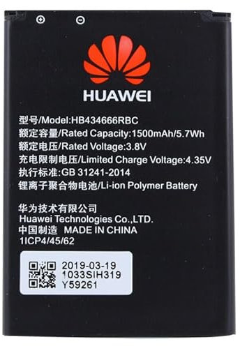 Batterie Li-ion Cell Phone POUR Huawei HB434666RBC 1500mAh PocketCube H3G Modem Router Tre