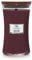 Ellipsenförmige WoodWick Duftkerze mit knisterndem Docht Black Cherry, bis zu 50 Stunden Brenndauer, 610g