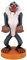 Cableguys Figurine Gaming Disney Le Roi Lion Rafiki - Accessoire support pour manette ou smartphone - Câble USB inclus - 20 cm