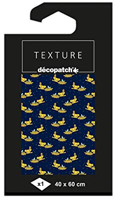 décopatch TD824C 1 Bogen Décopatch Papier 40x60cm Texture Vögel