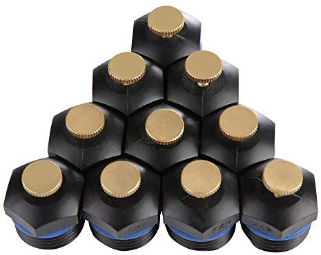 POFET 10 ugelli regolabili da 1/2, DN15, micro irrigatore per irrigazione da giardino