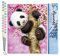 Figured'Art Peinture par Numéro Adulte Bébé Panda - Activité Manuelle Kit de Loisir Créatif DIY Numéro d'Art Complet - 40x50cm sans châssis en bois