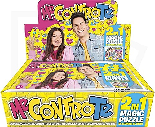 Box mit 18 Beuteln Me gegen Puzzle Magic