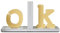 jbshop Desktop Dekoration Alphabet-Desktop-Dekoration mit europäischem Stil Buchstütze Buch zurück Kinderzimmer Bücherregal Ornamente Holzhandwerk Zubehör Wohnkultur Produkte