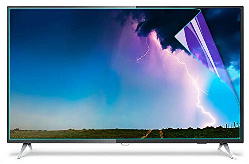 JANEFLY TV-Anti-Blue-Screen-Schutzfolie für eine Vielzahl von Modellen, blendfrei/Kratzfest/entspiegelt, für LCD LED OLED 4K HDTV,34(815 * 345mm)