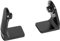 simpletome ONE HAND TEAR Paper Towel Holder Magnetic for Refrigerator Kitchen Work Benches Storage Closets Grill Garage Metal Base +ABS (Black)