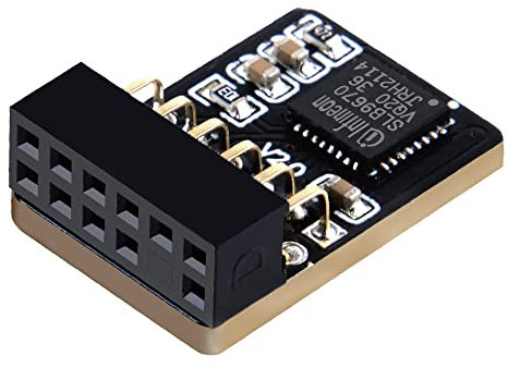 NewHail TPM2.0 Modul TPM SPI 12Pin Modul mit infineon SLB 9670 für Gigabyte Motherboard