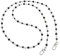 Universale Acryl-Smiley-Perlen Handykette Taschenkette,Handy Lanyard Handy Hülle Anhänger Handgelenkschlaufe Kette Handy Umhängeband Hängen Chain Perlen Telefon Kette Trageriemen für Handy Tasche