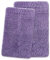 Yeaban Lavendel-Badezimmerteppich-Set, 2-teilig, dicke Chenille-Badematten, saugfähiger und waschbarer Badteppich, rutschfest, Plüsch und weiche Teppiche für Badezimmerboden, Dusche, Waschbecken –