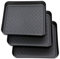 Square Boot Tray Boot Tray, Shoe Tray, Drip Trays, Tuff Tray, Waterproof Multi-Purpose Plastic Drip Trays Rubber Mats for Entryway Shoes Pets 3Pcs