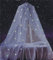 South To East Auvent de lit avec élément d'espace fluorescentes, 230 Moustiquaire pour bébé, Enfants, garçons, Filles, Fille. Ciel de lit pour bébé, lit d'enfant, lit de Fille oulit de Taille réelle