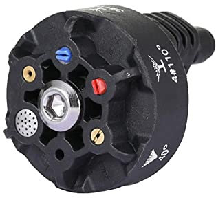 Buse réglable 6 en 1 pour nettoyeur sans fil haute pression de 1/4 pouce 3000PSI tuyau d'eau pièces pistolet buse de pulvérisation