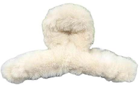 Plüsch-Haarklammer, starker Halt, rutschfeste Haarspangen für Teenager, Mädchen, elegant, rutschfest, Haarspangen für Frauen