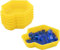 Feldherr Shell Expansion Pack - 6 farbige Schälchen für den Brettspiel-Tisch zum Sortieren für Token, Markern, Meeples, Spielzubehör und Kleinteilen, Farbe:Gelb