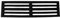 Grille en fonte pour cheminées 36,2 X 10 X 1 CM