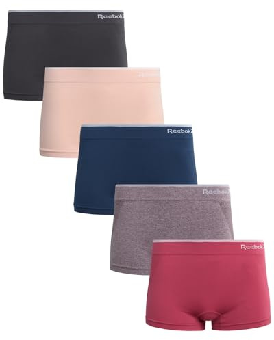 Reebok Damen Rdw 5pk S Boyshort Slips für Jungen (5er Pack)