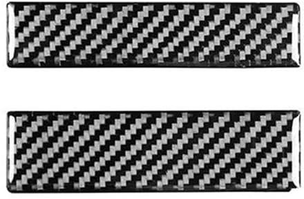 Embellecedor Consola Central para VW para Golf 4 para MK4 1999-2004 Panel Portavasos De Fibra De Carbono Tira Embellecedora Pegatinas Decorativas Interiores De Coche Cubierta Panelajuste