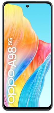OPPO A98 5G 17,1 cm (6.72) Doppia SIM Android 13, USB Type-C 8 Go 256 Go 5000 mAh Bleu (ricondizionato)