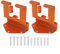 Supporto da parete per decespugliatore, organizer per attrezzi per garage, supporto da parete salvaspazio per decespugliatore, 2 pezzi