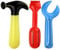 Gosknor 3 Pcs Inflatable Tools Toys, Inflatable Tools Party Balloon Decor Inflatable Tool Set Blow Up Hammer Wrench Screwdriver Toy for Construction Party Inflatable Decoration