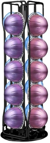 Vertuo Pod Holder for Nespresso 20 Vertuo Pods Coffee Pod Holder Compatible For Nespresso Vertuoline Stand Rack Holds Vertuo line Organizer Carousel 360-Degree Rotatable Black