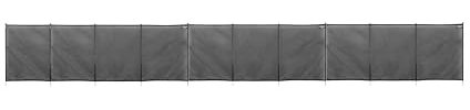 EDG - Barrière De Protection Piscine - Module Complet 10 m - Clôture de Sécurité Souple - Conforme à la Norme NF P 90-306 Piscine - Préventif