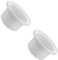 MAGICLULU 2pcs Ceramic Inner Pot Replacement for Slow Cooker Rice Cooker Liners Slow Stew Pot Liner Cooking Sushi