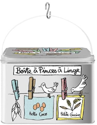 DLP - Boîte à Pinces à Linge (avec charnière)