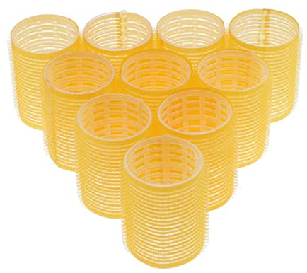 TISHITA 10 Stück Haarroller Selbsthaftende Lockenwickler Stylingwickler Frisierwerkzeug für Sanfte Locken für Frauen Alltag Frisuren, 2#, 44mm
