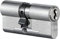 EVVA 4KS Doppelzylinder mit 3 Schlüssel + Sicherungskarte, Hochsicherheits-Zylinderschloss, einzelschließend oder gleichschließend, Schließanlage, Türschloss, Länge A:51 mm I:71 mm