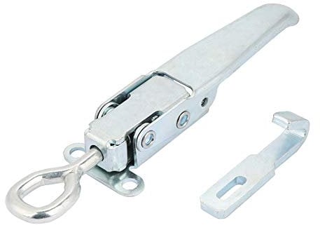 Fibbia Chiusura a Gancio Fibbia a Scatola Chiusa In Acciaio Inox a Leva Regolabile Fissaggio di Sicurezza Chiusura a Scatto, Chiusura con Fibbia Chiusura a Scatto per Camion Rimorchio