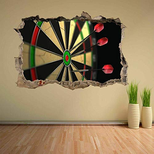 Wandtattoo Dartscheibe Pfeile Spiele Wandaufkleber Wandtattoo Home Office Pub Dekor