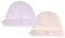 La Bortini Mütze Taufmütze 34-48 0 bis 36 Monaten Babymütze Baby Haube Weiß Creme Ecryl Ivory (Creme, 3-4 Monate)