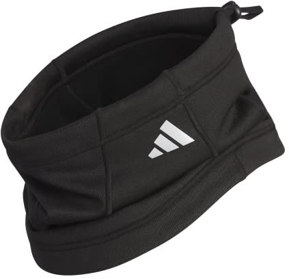 adidas Alphaskin Halswärmer, Unisex, Erwachsene, Schwarz/Silber Reflektierend F23, Einheitsgröße