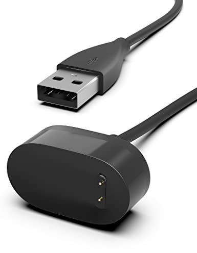 Sinoacc Ladegerät Kompatibel mit Fitbit Inspire,Inspire HR,Ace 2 100Cm/3.3Ft Schnelle Aufladung Ersatz Fitbit Ladegerät für Inspire, Inspire HR, Ace 2 USB Ladekabel Dock Stand